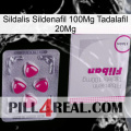 Sildalis Sildenafil 100Mg Tadalafil 20Mg 32